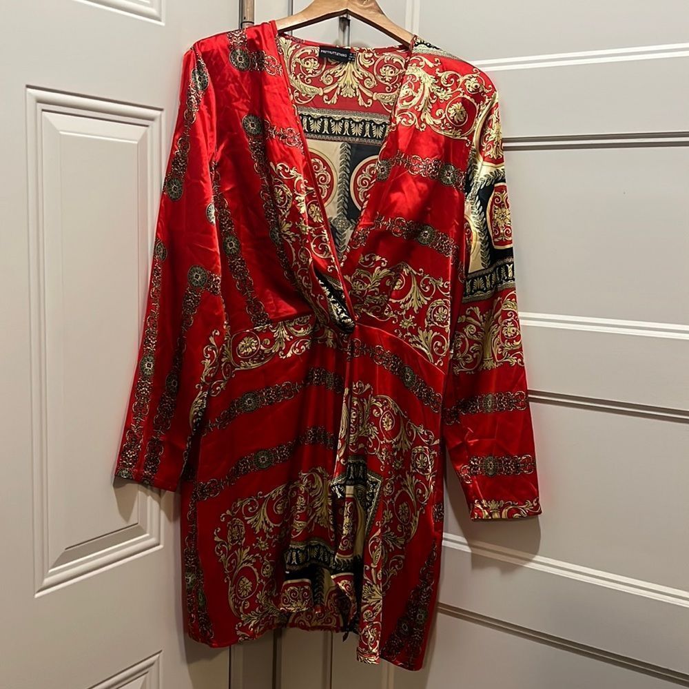 “Versace like Print” Dress